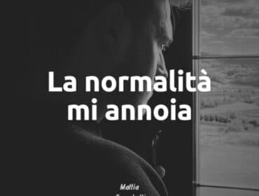 In uscita il 22 ottobre "La normalità mi annoia" di Mattia Franchetti